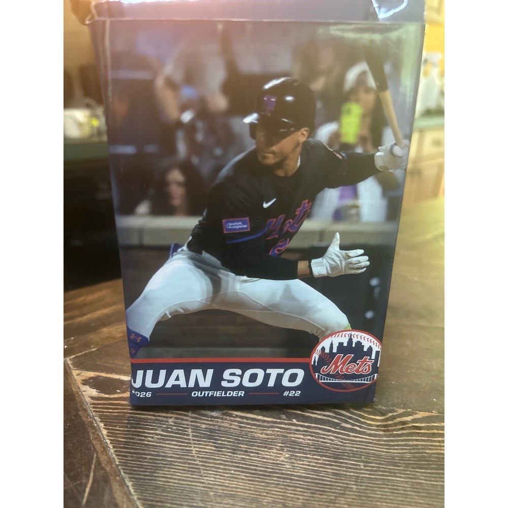 Juan Soto New York Mets Bobblehead Outfielder #22 Baseball Collectible Figure